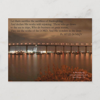 Coronado Bridge Postkarte