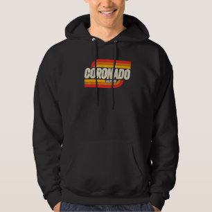 Coronado California Ca City Vintag Hoodie