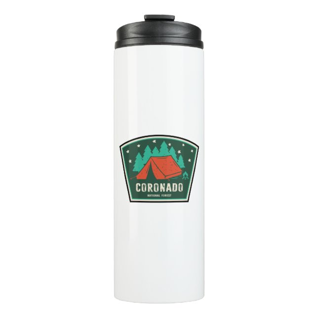 Coronado National Forest Camping Thermosbecher (Vorderseite)