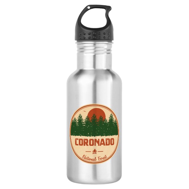Coronado National Forest Edelstahlflasche (Vorderseite)