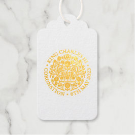 Coronation Emblem King Charles III Geschenkanhänger