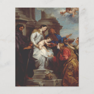 Coronation Saint Rosalia von Anthony van Dyck