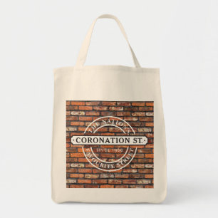 Coronation Street - Logos-Lebensmittelgeschäft - T Tragetasche
