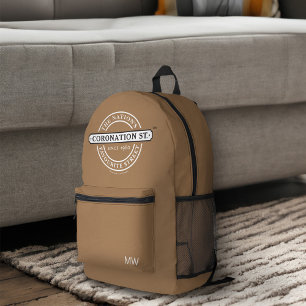 Coronation Street - Schilderplakat Bedruckter Rucksack