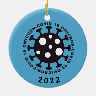 Coronavirus Covid19 Omicron Variant Ornement