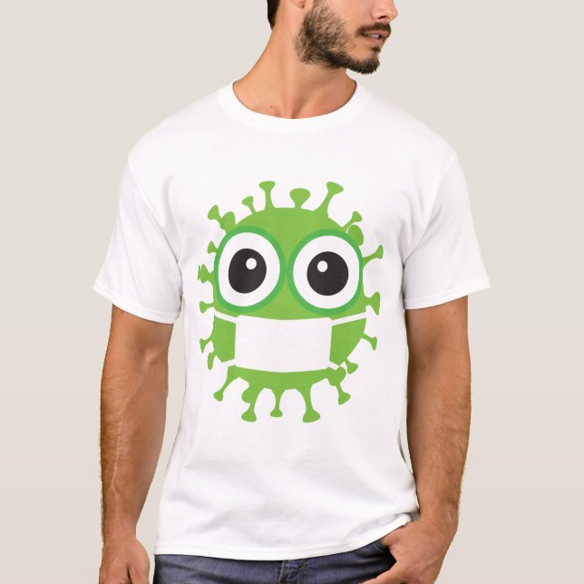 Coronavirus Emoticon T - Shirt (Vorderseite)