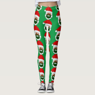 Coronavirus Gesichtsmaske schwarze WeihnachtsWeihn Leggings