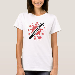 Coronavirus Psaumes 91 T-shirt vêtement américain