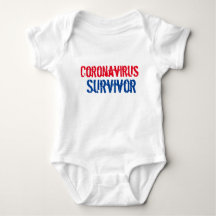 Coronavirus Survivor Baby One-Piece
