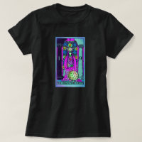 Coronavirus Tarot Haute Prêtre COVID-19 T-shirt