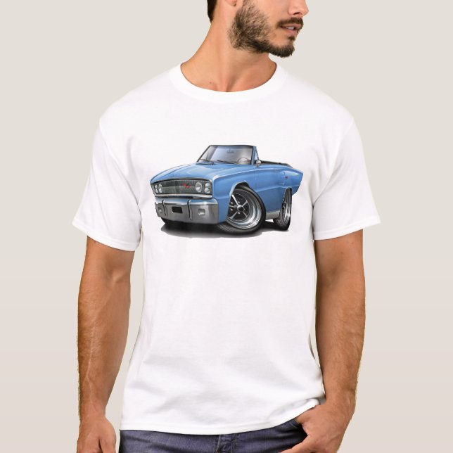 Coronet Funktelegrafie lt 1967 Blue Convertible T-Shirt (Vorderseite)