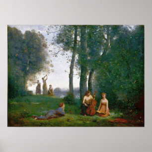 Corot - das Champetre-Konzert Poster