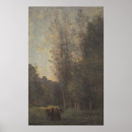 Corot - Der kleine Schläfer Poster