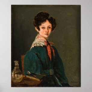 Corot - Frau Lemaistre Poster