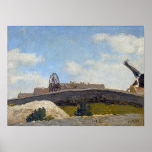 Corot - Montmartre Poster