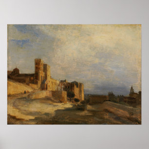 Corot - Papstburg Poster