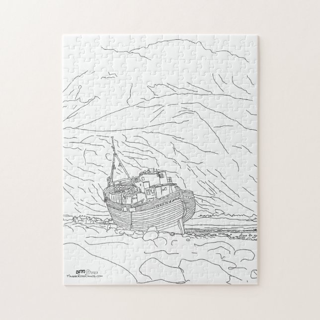 Corpach Shipwreck Scotland (Vertikal)