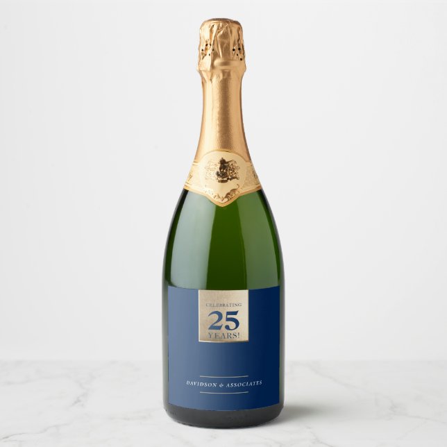 CORPORATE ANNIVERSARY business navy white gold (Vorderseite)