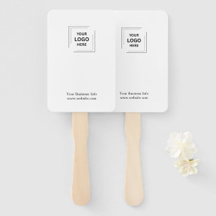 Corporate Branding Geschäftslogo Minimalistisch Fächer