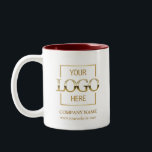 Corporate Branding & Promotional Gift for Company  Zweifarbige Tasse<br><div class="desc">A modern, custom business mug featuring your company logo, name, and text – perfect for corporate branding, promotional giveaways, and professional gifts. This personalized coffee cup is ideal for small business owners, entrepreneurs, and corporate teams who want to promote their brand in a practical and stylish way. Whether you’re hosting...</div>