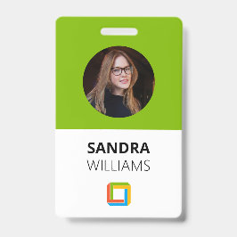 Corporate Green Custom Employee-ID Ausweis
