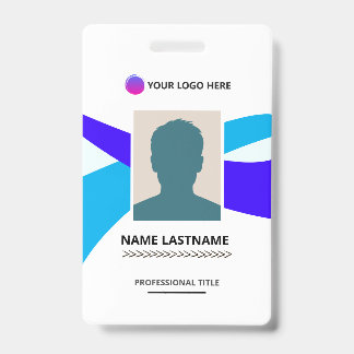 Corporate ID Card Design Template Ausweis
