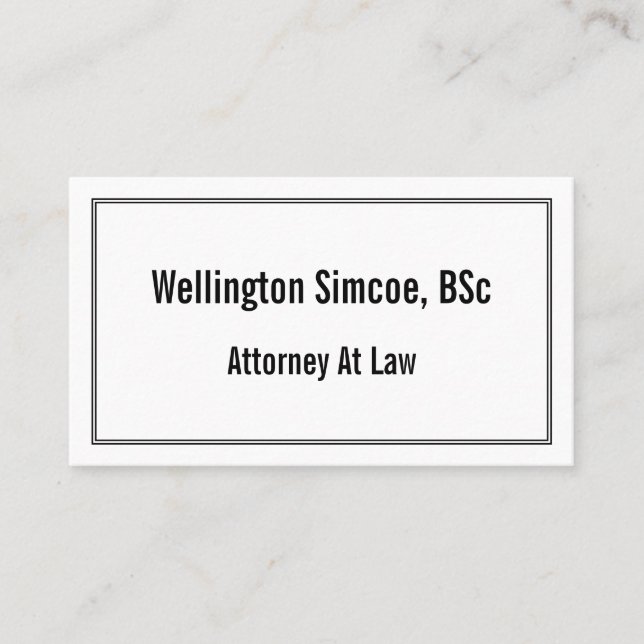 Corporate, Legal Beruflich Business Card Visitenkarte (Vorderseite)