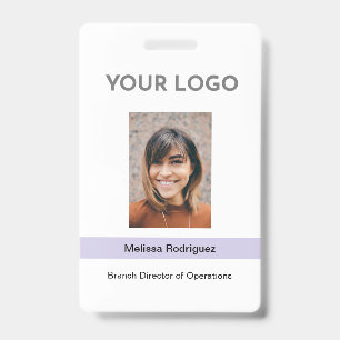 Corporate Lilac Employee Foto ID Ausweis