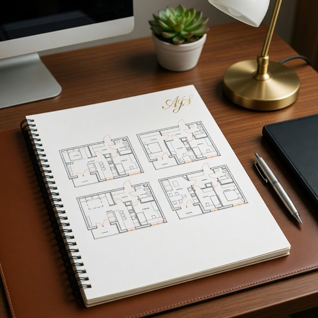 Corporate Notebook mit Blueprint Notizbuch (Von Creator hochgeladen)