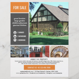 Corporate Real Anwesen Flyer