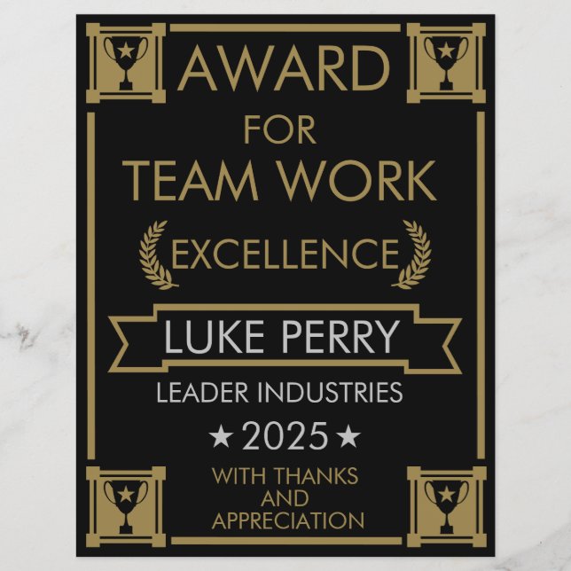 Corporate Staff Award (Vorderseite)