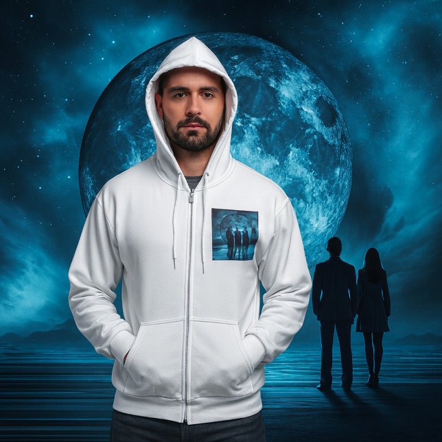 Corporate Team Silhouette Futuristic Business Hoodie (Von Creator hochgeladen)