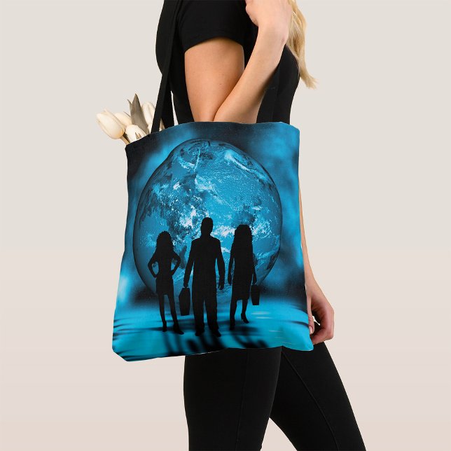 Corporate Team Silhouette Futuristic Business Tasche (Von Creator hochgeladen)