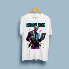 Corporate Zombie - Arbeit. Konsumieren. Die. T-Shi T-Shirt