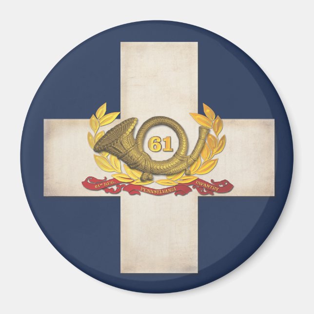 Corps Abzeichen 3" Magnet (Vorne)