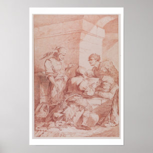 Corps de Garde (Barbaren besiegt durch ein Buch) ( Poster
