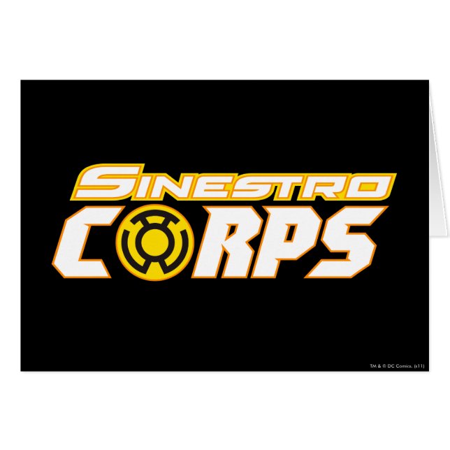 Corps Sinestro (Devant horizontal)