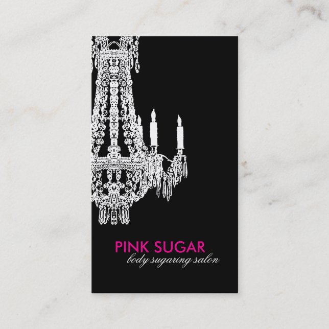 Corps sucrant le carte de visite (Devant)