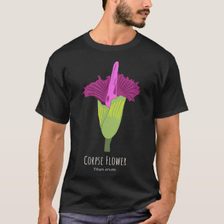Corpse Blume Titan aurm Gothic Blume Shirt