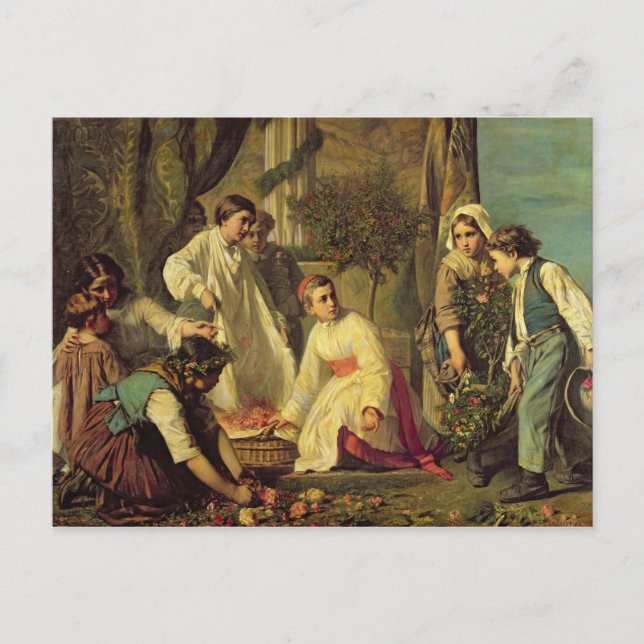 Corpus Christi, 1855 Postkarte (Vorderseite)