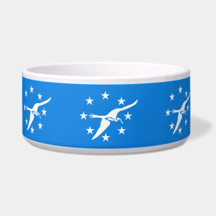 Corpus Christi Flag Pet Bowl Napf
