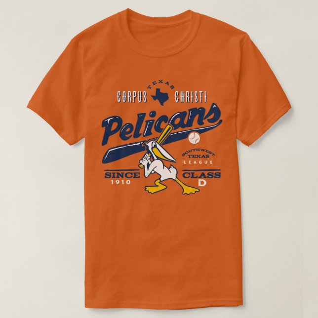 Corpus Christi Pelicans T-Shirt (Design vorne)
