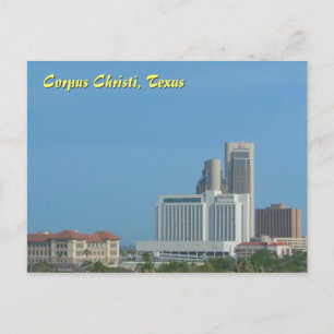 Corpus Christi Skyline Postkarte
