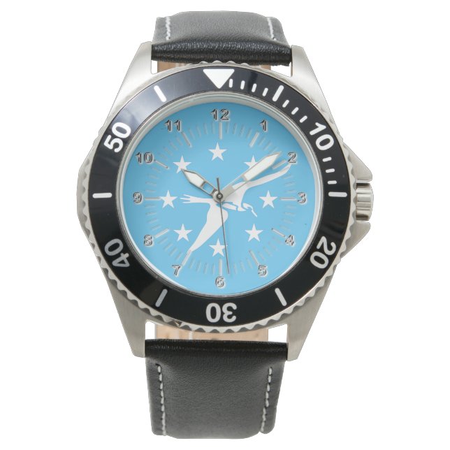 Corpus Christi (Texas) City flagge Watch Armbanduhr (Vorderseite)