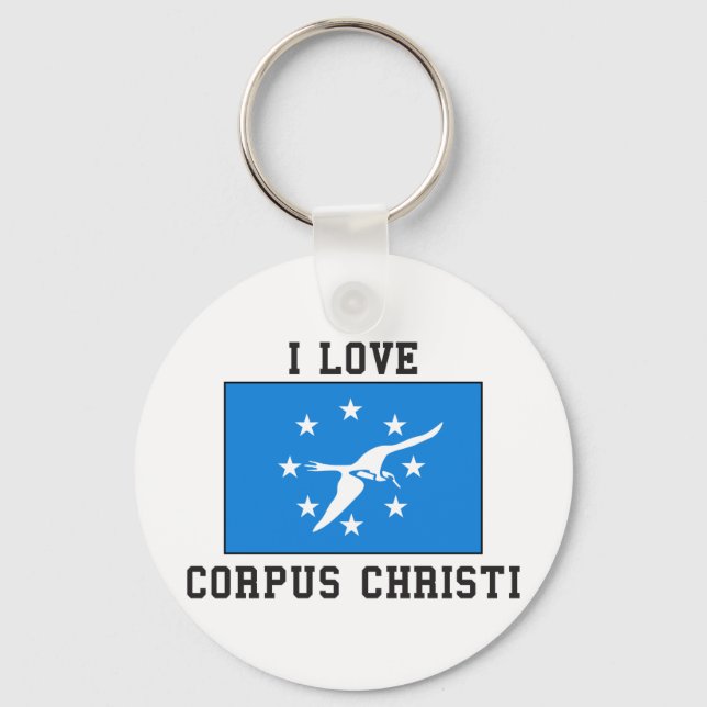 Corpus Christi, Texas Schlüsselanhänger (Vorderseite)
