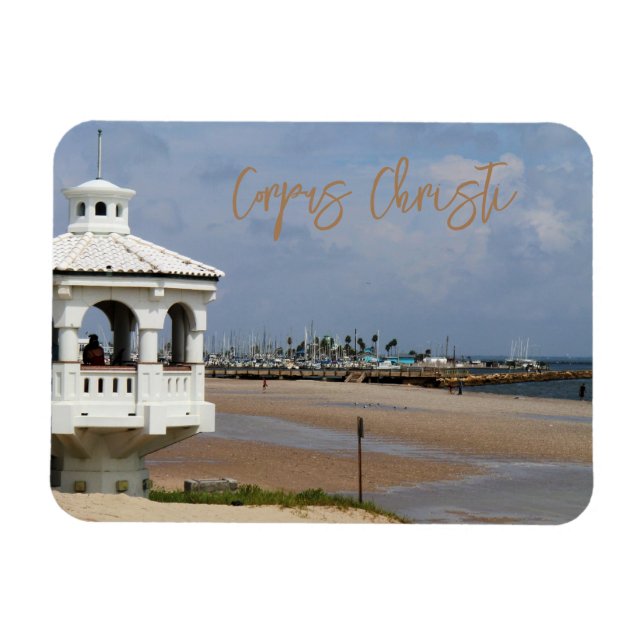 Corpus Christi, Texas Souvenir Magnet (Horizontal)