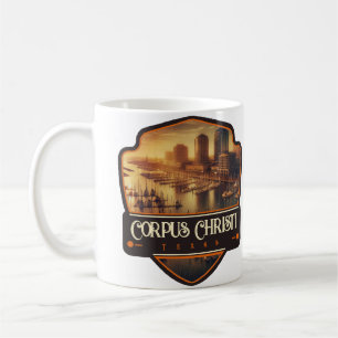 Corpus Christi, Texas VINTAG Kaffeetasse