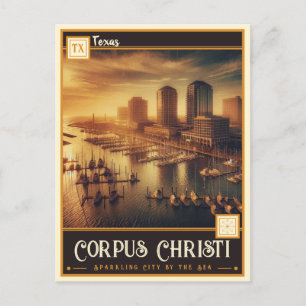 Corpus Christi, Texas   VINTAG Postkarte
