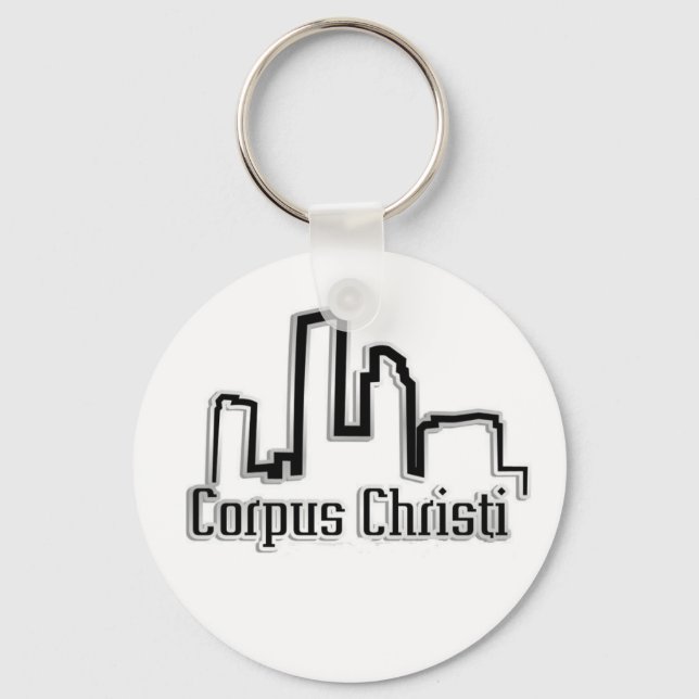 Corpus Christi Tx Schlüsselanhängers Schlüsselanhänger (Vorderseite)