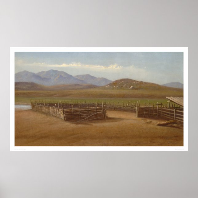 Corral, Rancho Santa Margarita (1162) Poster (Vorne)